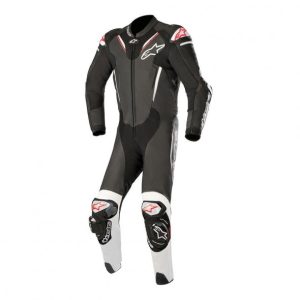 2018 ALPINESTARS ATEM V3 LEATHER SUIT - BLACK/WHITE SI-704